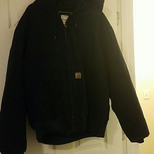 Mens Carthart Quilted Lined Industrial Coat